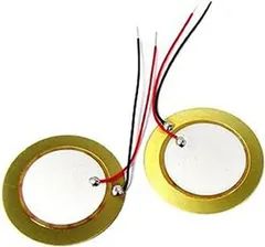 10PCS 35mm Piezo Elements Buzzer Sounder Sensor Trigger Drum Disc