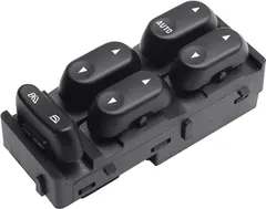 1L2Z14529BA Driver Side Power Master Power Window Switch Compatible with 2002-2004 Ford F250 F350 F450 F550 Super-Duty, 2002-2003 Ford Explorer, 2002-2005 Ford Excursion & Mercury Mountaineer