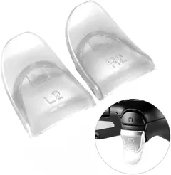 1Pair Clear L2 R2 Button Trigger Extender Extension for PS4 Controller
