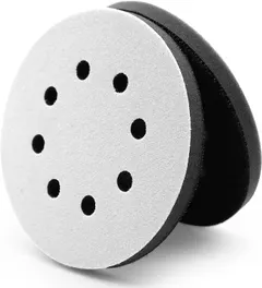 2 PCS 5 Inch 8 Hole Hook&Loop Soft Sponge Cushion Interface Buffer Pad