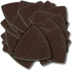 20 Pieces 3inch Triangular Sandpaper with Hook and Loop Backing; GRIT 120