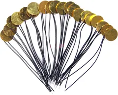 20PCS 12mm Piezo Elements Sounder Sensor Trigger Drum Disc+Wire Copper