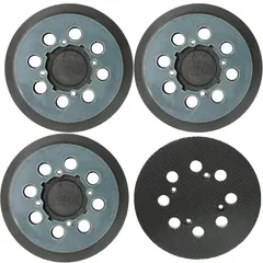4 Packs 5 inch 8 Hole Hook and Loop Replacement Sanding Pad Compatible with De Walt DWE 64233 & N329079 DWE6423/6423K, DWE6421/6421K, DWE6421-B2, DWE6421-B3, DWE6421-BR, DCW210B