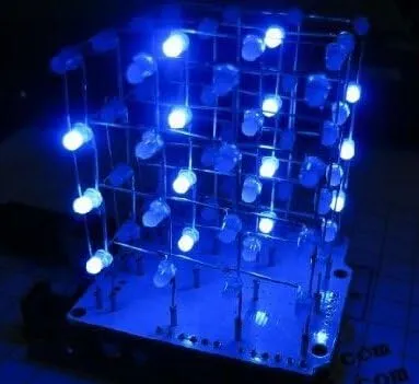 4x4x4 Light Cube Shield Kit for pcDuino/A-r-d-u-i-n-o
