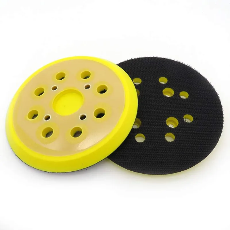 5 Inch 8 Hole Hook and Loop Orbital Sander Replacement Pad for Random Orbit Sanders