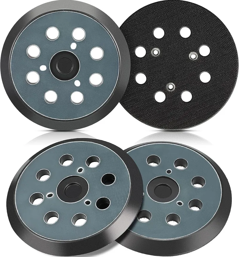 5 Inch 8 Hole Replacement Sander Pad Sander Hook and Loop Replacement Sanding Pad Compatible with Makita BO5010, BO5030K