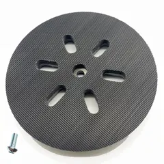 6 Inch 6 Hole Hook and Loop Sander Hard Backing Replacement Pad for RS6045 & RS6046,Compatible with Bosch 3727DEVS 1250DEVS ROS65VC Orbital Sander