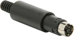 6 Pin Mini DIN Plug