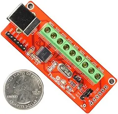 8 Channel USB GPIO Module with Analog Inputs
