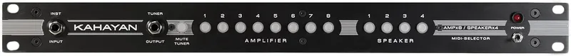 8x4 Midi Amp Speaker Selector