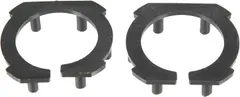 A ABSOPRO H7 LED Headlight Bulb Holder Adapter Socket Base Holders Clip for Honda CBR for Suzuki GSXR for Yamaha for Kawasaki (Pack of 2)