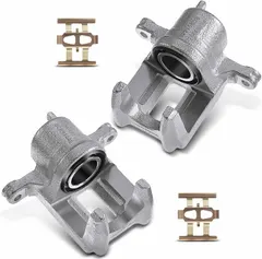A-Premium Disc Brake Caliper Assembly Without Bracket Compatible with Select Acura, Honda and Isuzu Models - CR-V 2002-2004, Odyssey 1995-1998, Legend 1991-1995, RL,Oasis - Rear Driver and Passenger