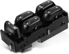 A-Premium Front Driver Side Master Power Window Switch Compatible with F-250/F-350 Super Duty 2005 2006 2007, Ford Explorer, Explorer Sport Trac & Mercury Mountaineer 2004 2005, Replace# 4L2Z14529AAA