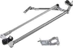 A-Premium Front Windshield Wiper Transmission Linkage Assembly Compatible with Volkswagen Vehicles - Eos 2007-2016, Jetta 2005-2014, R32 2008, Rabbit, GTI, Golf, Golf R - Replace# 1K1955601A