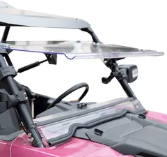 A & UTV PRO Scratch Resistant 3-IN-1 Adjustable Flip Full Windshield, Heavy Duty Folding Windshield, Has THREE Settings, Compatible with 2014-2018 Polaris RZR XP 900/ XP4 900 / RZR XP 1000 / XP 4 1000