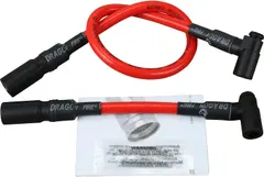 AIP Electronics Dragon FIRE Performance 10mm Spark Plug Wire Set Compatible with Harley Davidson Softail Fatboy 2000-2017 Replaces 32359-00C OEM Fit PWJ189
