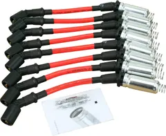 AIP Electronics Dragon Fire Race Series High Performance Ignition Spark Plug Wire Set Compatible with 2000-2009 Chevrolet GMC V8 10.0MM OEM Fit PWJ109