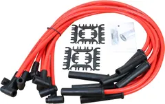 AIP Electronics Huge 10mm Dragon FIRE Performance HEI Spark Plug Wires Compatible with 1964-1978 Mopar Dodge 273-318-340-360 OEM Fit PWJ119