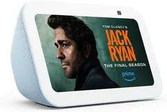 All-new Echo Show 5 (3rd Gen, 2023 release) | Smart display with deeper bass and clearer sound | Cloud Blue