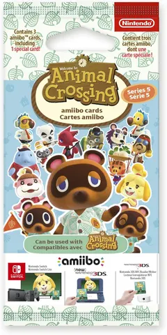 Animal Crossing 3 Card Set (vol. 5) (Nintendo Switch)