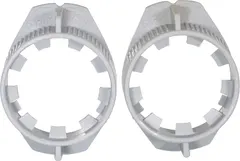 APDTY 141287 Headlight Bulb Plastic Retainer Ring 2-Pack