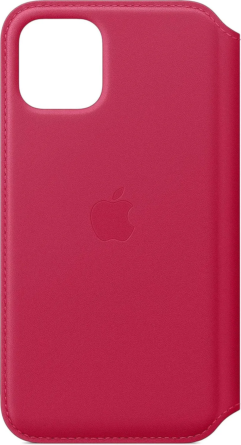Apple iPhone 11 Pro Leather Folio Case - Raspberry