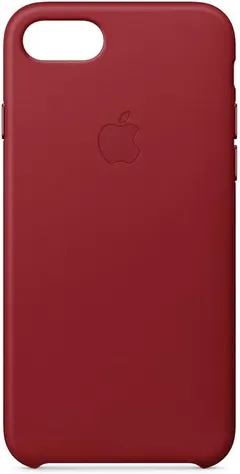 Apple Leather Case (for iPhone 7) - Red