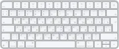 Apple Magic Keyboard: Wireless, Bluetooth, Rechargeable. Works with Mac, iPad, or iPhone; Russian - White