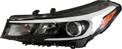 AutoModed Aftermarket Halogen Headlamp Headlight Assembly Without LED Replaces 92101-B0700 92101B0700 KI2502201 Compatible with 2017 2018 Forte & Forte5 | Left Driver Side 1pc | By AutoModed
