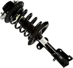 AutoShack CST100022 Front Complete Strut Coil Spring Driver Side Replacement for 2001-2004 2005 2006 2007 Dodge Grand Caravan 2001 2002 2003 Chrysler Voyager 2001-2007 Town & Country 3.3L 3.8L V6 FWD