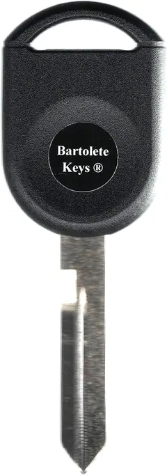 Bartolete Keys Replacement/Compatible With Transponder Key Blank Fits 2011 2012 2013 2014 Ford F-250 Super Duty With Do It Yourself Programming Instructions (Only Models With Regular Ignition)