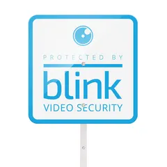 Blink Yard Sign with Two Window Decals Bundle