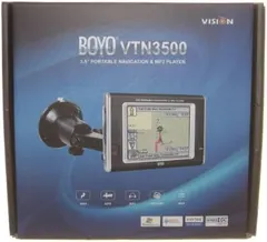 Boyo VTN3500 Portable 3.5 Navigation System