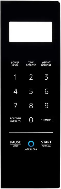 Braille Keypad Overlay for Amazon Basics Microwave