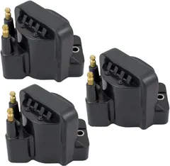 Brock Replacement 3 Pc Set Ignition Spark Plug Coil Pack Modules Compatible with 1993-2002 Camaro Firebird V6 6-cylinder 10472401