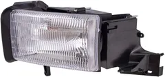 Brock Replacement Driver Halogen Headlight Compatible with 1994-2002 Pickup Truck 55076749AO 55076749AD