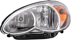 Brock Replacement Driver Halogen Headlight Compatible with 2006-2010 PT Cruiser 5116043AF