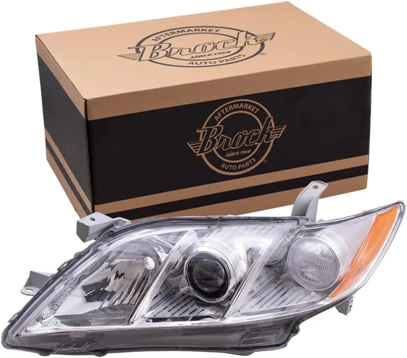 Brock Replacement Driver Halogen Headlight Compatible with 2007 2008 2009 Camry Hybrid Japan 81150-06C10