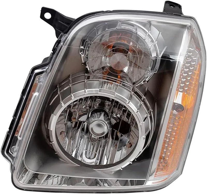 Brock Replacement Driver Halogen Headlight Compatible with 2007-2014 Yukon Denali & Yukon XL Denali 20969896