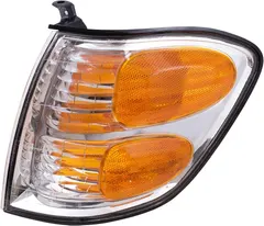 Brock Replacement Driver Side Signal Light Assembly Compatible with 2001-2004 Sequoia & 2004 Tundra Double Cab
