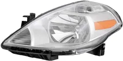 Brock Replacement Drivers Halogen Combination Headlight Headlamp Compatible with 07-11 Versa 26060-EM30A