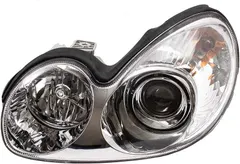 Brock Replacement Drivers Halogen Combination Headlight Headlamp Compatible with 02-05 Sonata 92101-3D050