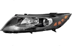 Brock Replacement Drivers Halogen Headlight Headlamp Lens Compatible with 2012-2013 Optima Built in USA 92101 4C000