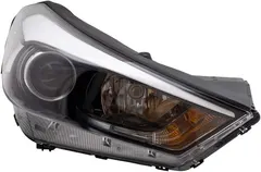 Brock Replacement Headlight Assembly Passenger Halogen Combination Headlamp Compatible with 2016-2018 Tucson 92102D3050 92102-D3050