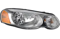 Brock Replacement Passenger Halogen Combination Headlight Compatible with 2004-2006 Sebring Sedan Convertible without Leveling 4806036AB