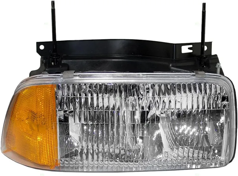 Brock Replacement Passenger Halogen Composite Headlight Compatible with 95-97 Jimmy 94-97 Sonoma 16525158