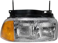 Brock Replacement Passenger Halogen Composite Headlight Compatible with 95-97 Jimmy 94-97 Sonoma 16525158