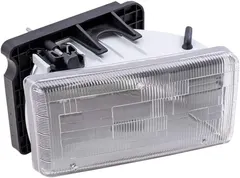Brock Replacement Passenger Halogen Headlight Compatible with 1991-1996 Dakota Pickup Truck w/Aero Package 55054714