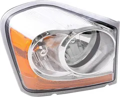 Brock Replacement Passenger Halogen Headlight Compatible with 2004-2005 Durango 55077720AD