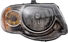 Brock Replacement Passenger Halogen Headlight Compatible with 2005-2007 Town & Country Van with 119" Wheel Base 4857990AD